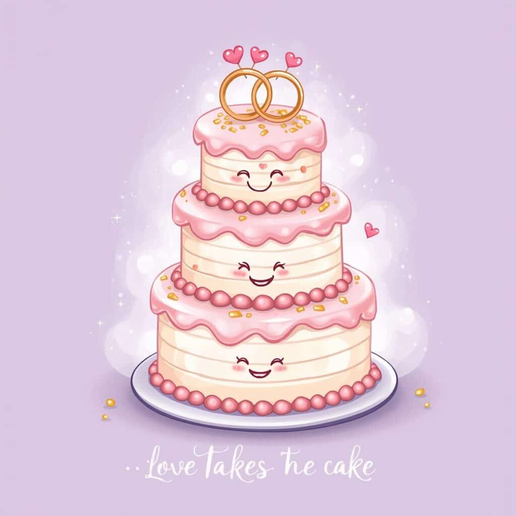 Wedding Cake Puns