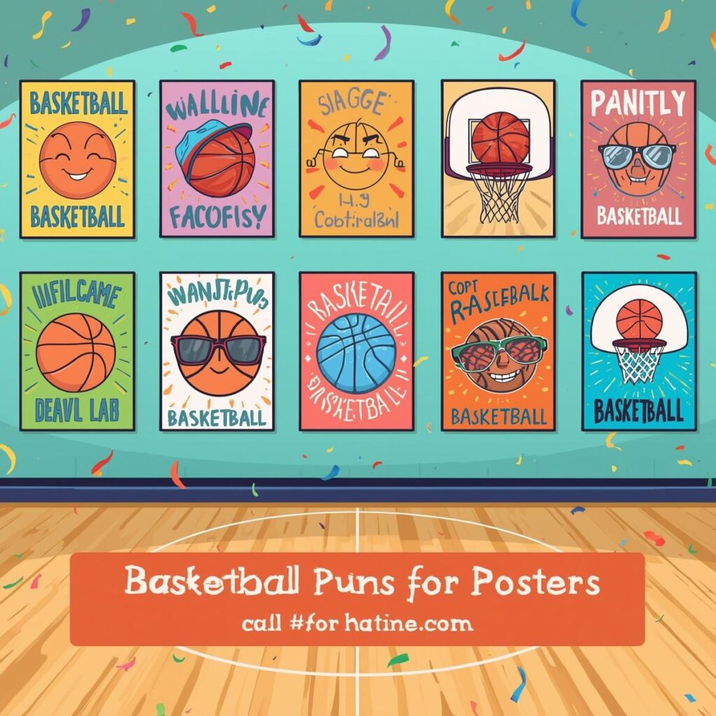 Basketball Puns for Posters