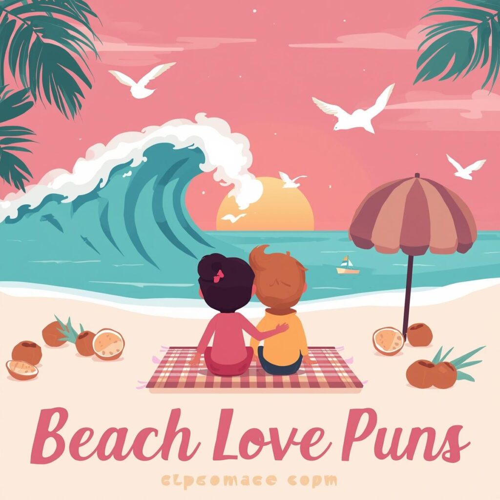 Beach Love Puns