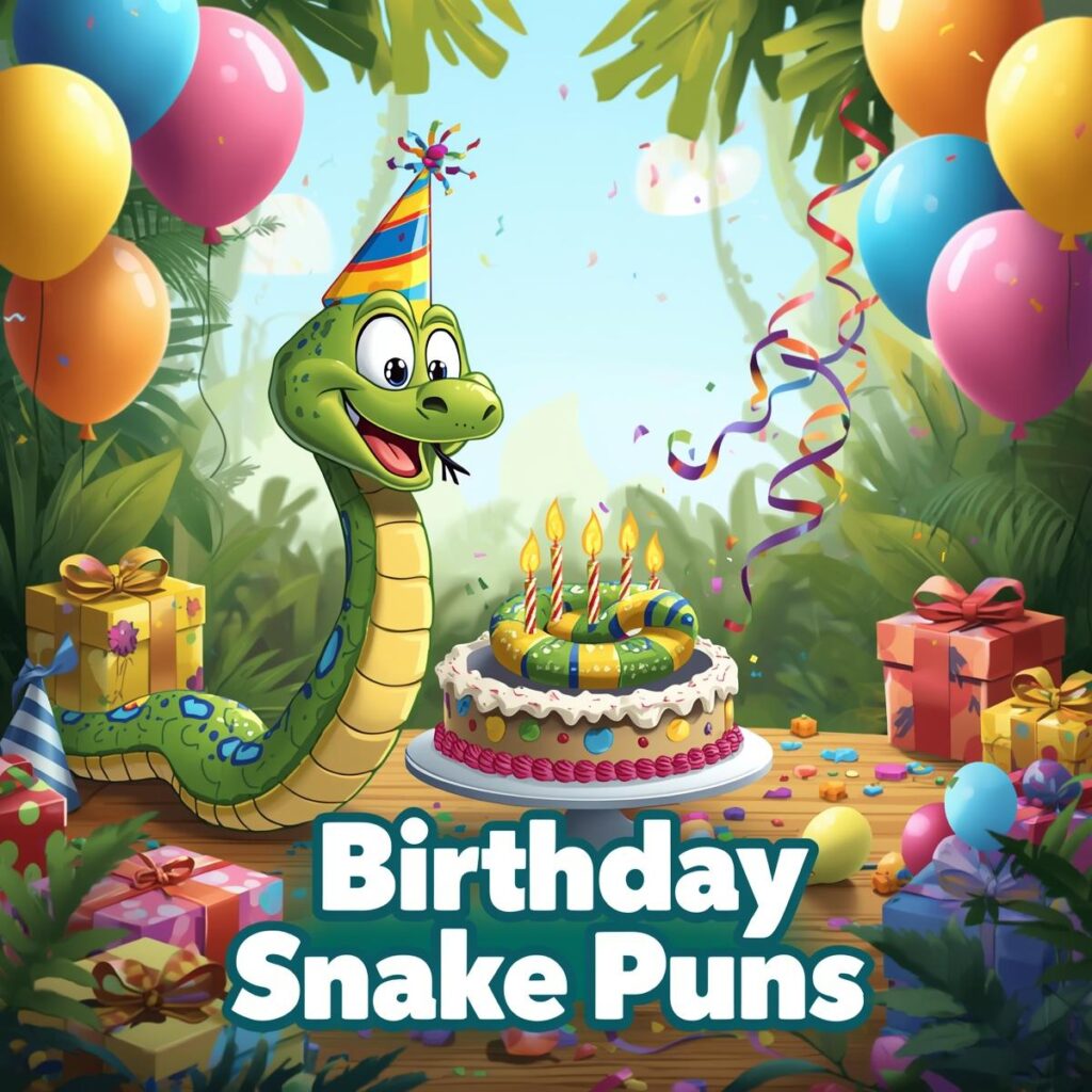Birthday Snake Puns