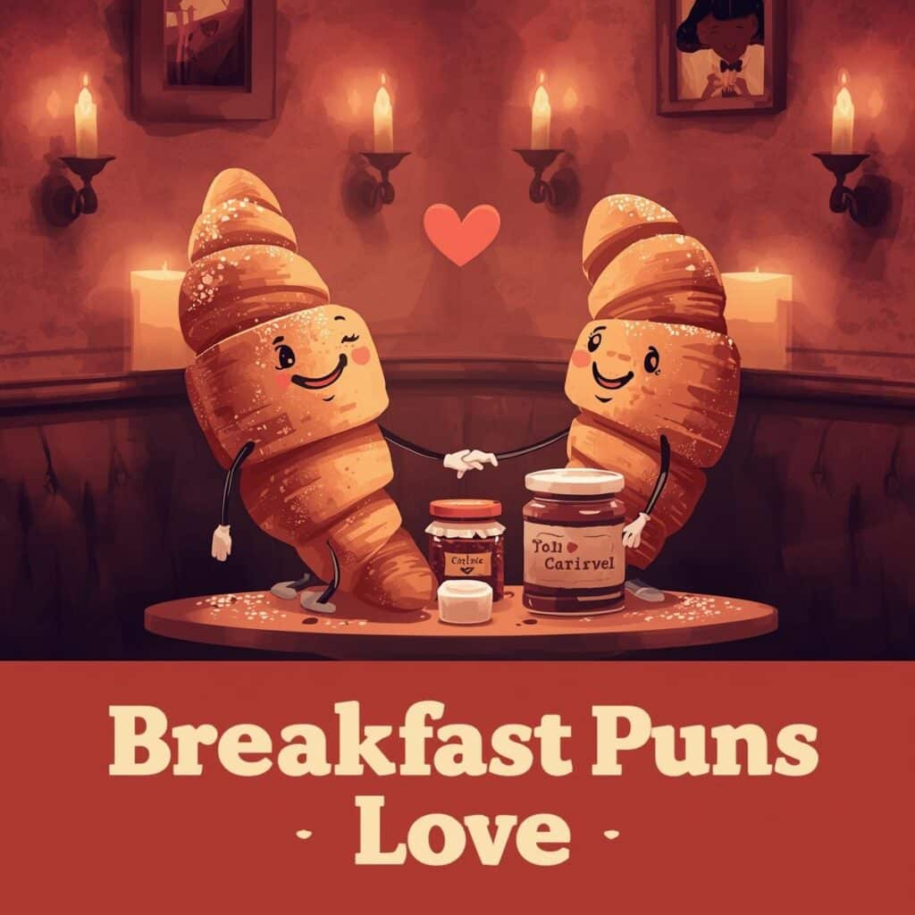 Breakfast Puns Love