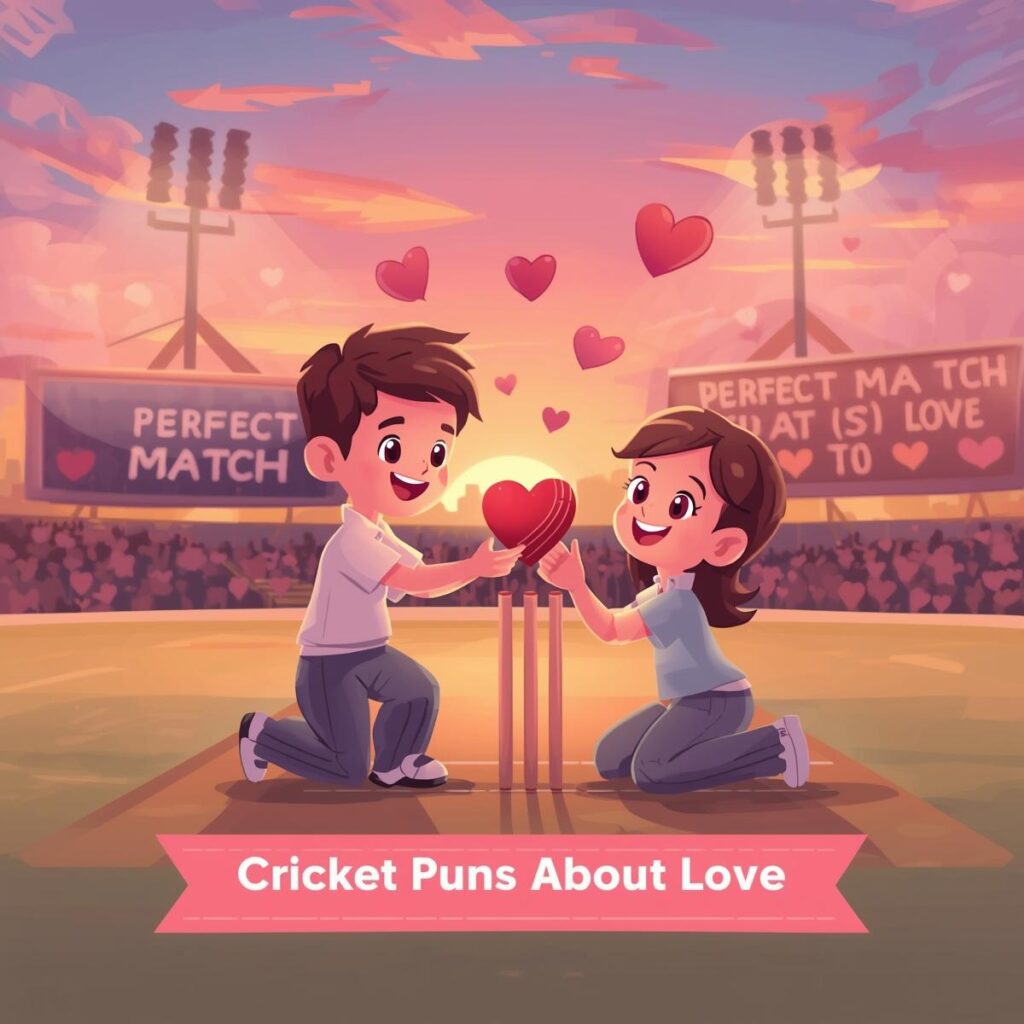 Cricket Puns About Love