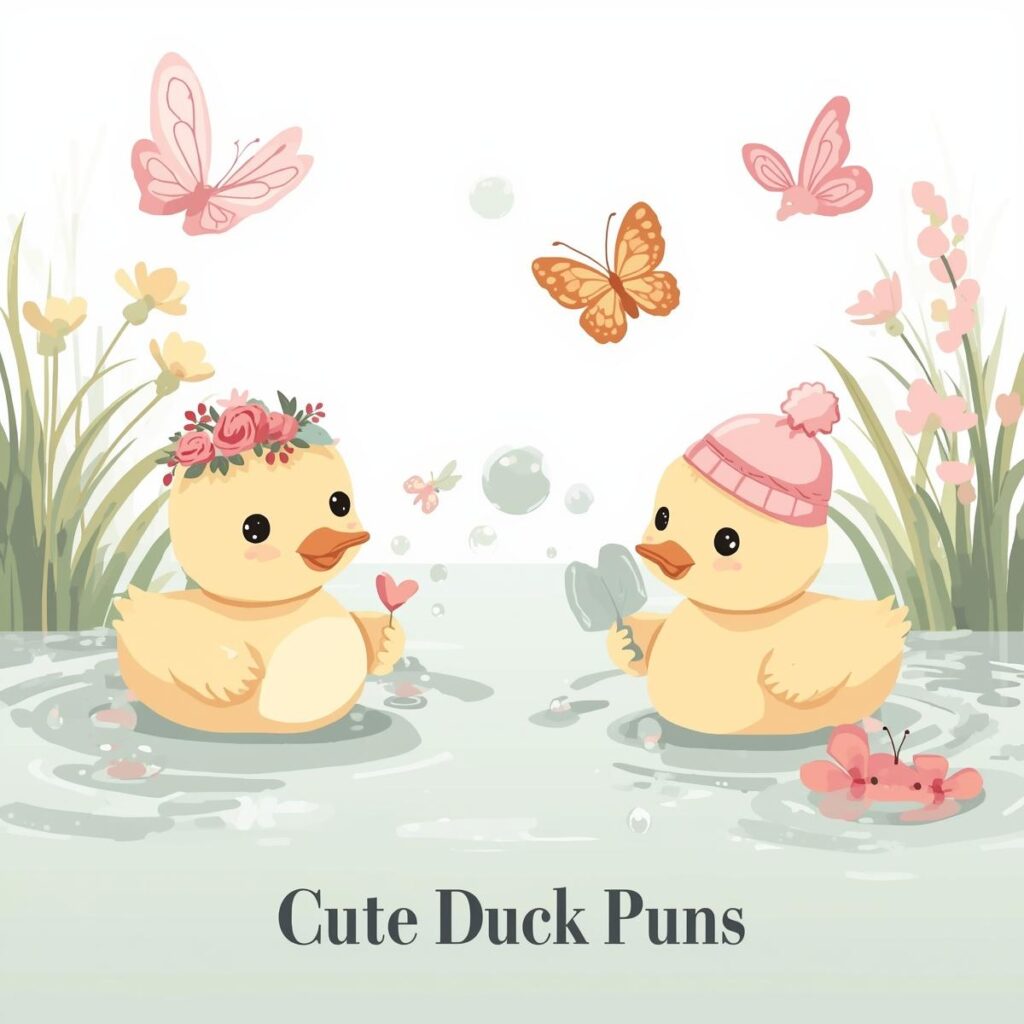 Cute Duck Puns