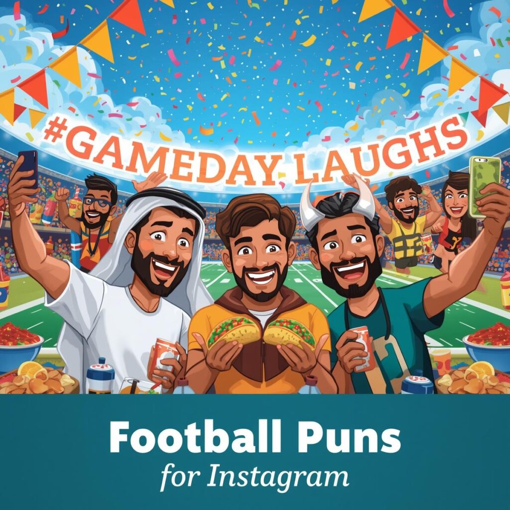 Football Puns for Instagram