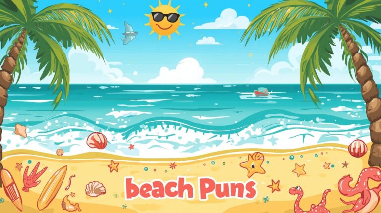 beach puns