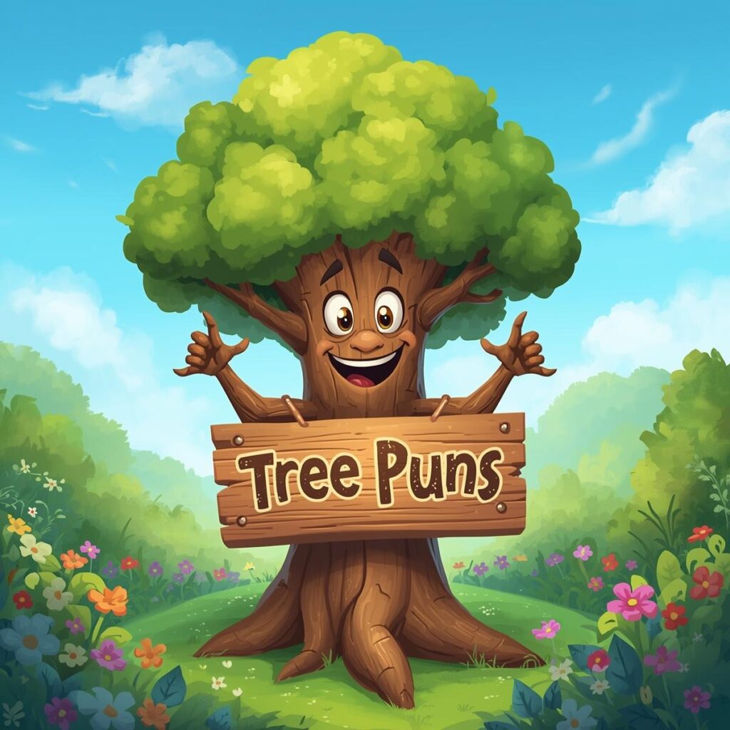 Sappy Love Tree Puns