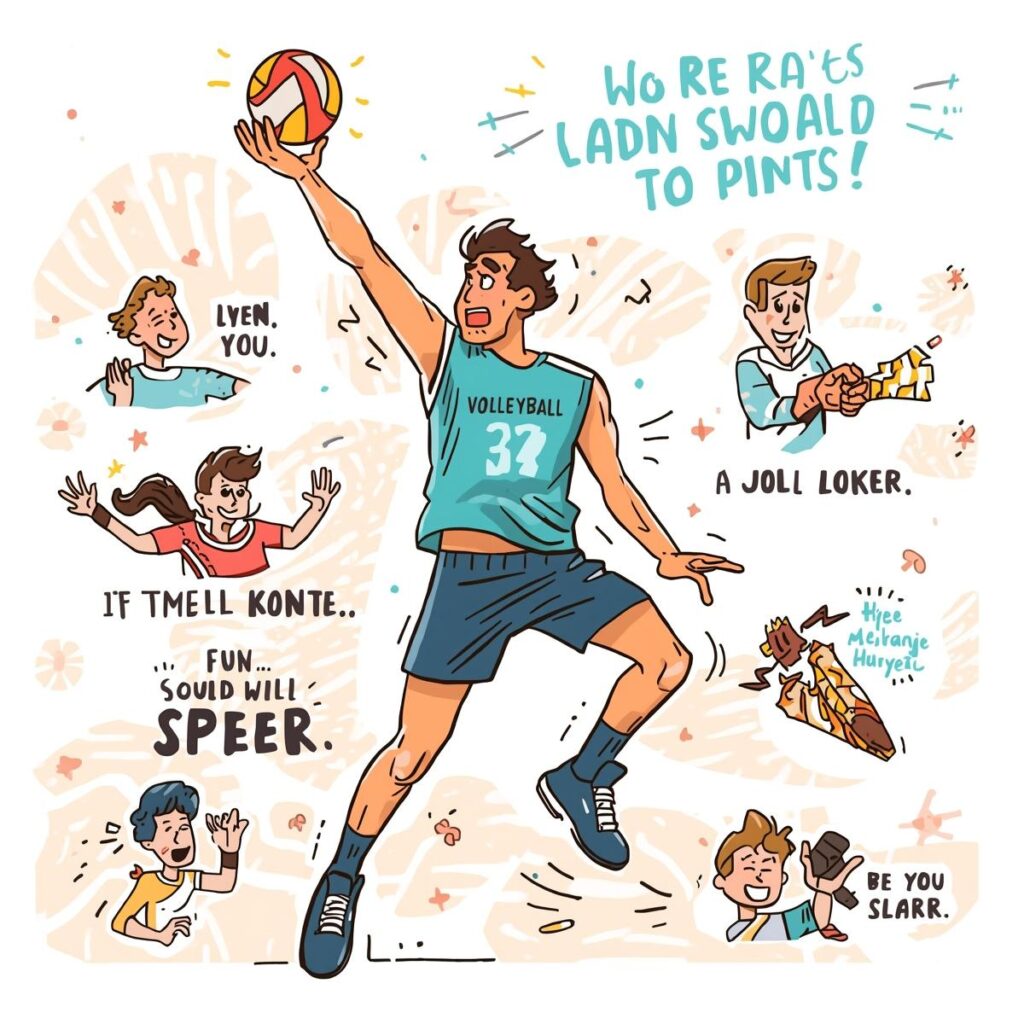 Clever Volleyball Puns for Your Partner